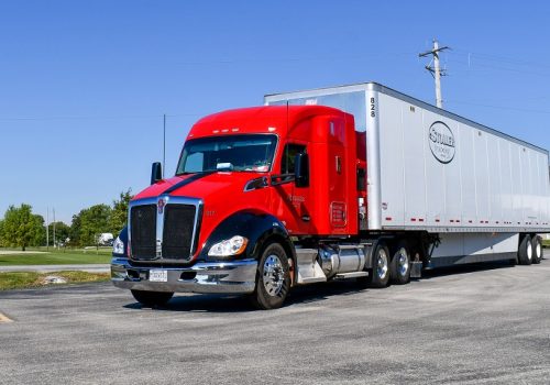 Stoller dry van for general freight shipping