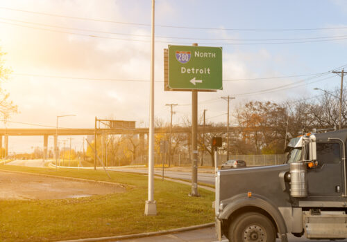 Reliable Michigan freight trucking